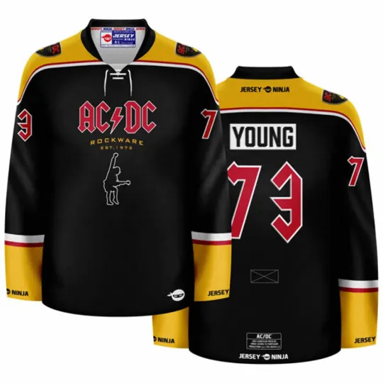 Discover AC-DC Rockware Hockey Jersey