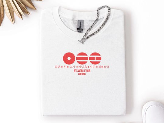 World Tour BTS Arirang Inspired T-Shirt
