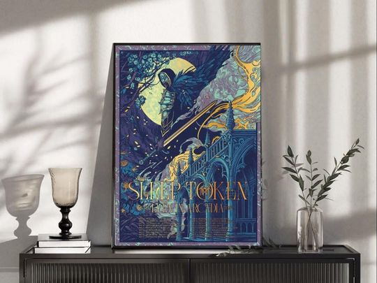 Discover even in arcadia 2025 tour dates poster concert wall art print music fan decor band gift