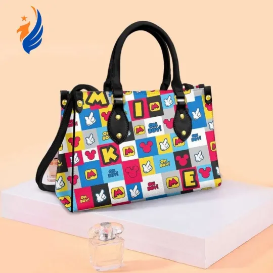 Discover Mickey Mouse Hoy Boy Leather Bag Handbag