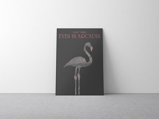 Discover Even in Arcadia Minimalist Poster Design | Rolled Posters
