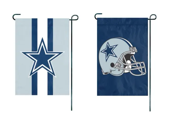 Outdoor Garden flag - Dallas Cowboys - football Football  - Pick your style