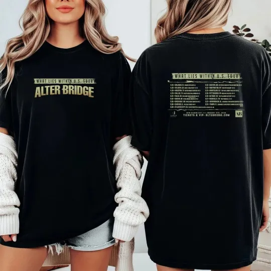 Discover Alter Bridge Tour 2026 USA T-Shirt