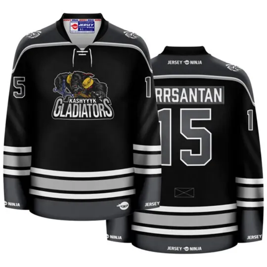Discover Kashyyyk Gladiators Black Krrsantan Hockey Jersey