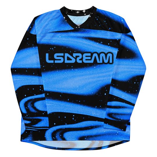 Discover LSDream Inspired Star Child Rave Jersey Men's Hockey Jersey Psychedelic Festival Outfit