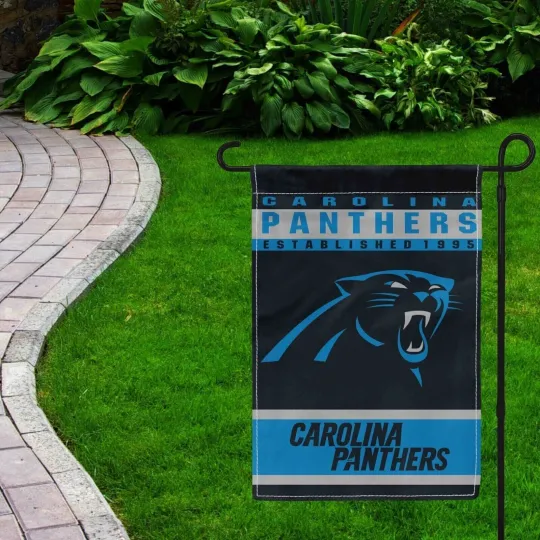 Discover For Carolina Football Fans 12x18" Garden Flag Double Sided Yard Banner