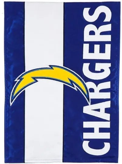 Discover Los Angeles Chargers Garden Flag Banner, Premium Double Sided, 13x18 Inch,...