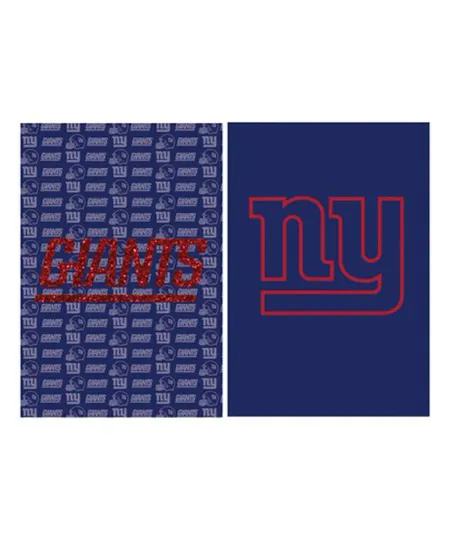 Discover New York Giants Glitter Garden Flag Double Sided football 12.5" x 18"