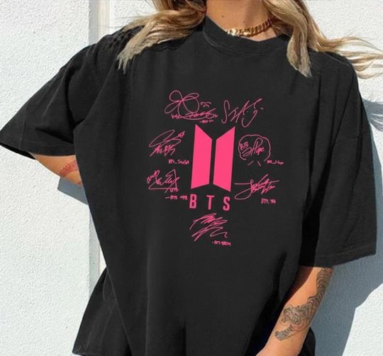 Discover Bangtan Comeback Shirt Design: BTS Is Back PNG, Music Concert 2026, kpop Ar.my Gift Pink (Digital Download)