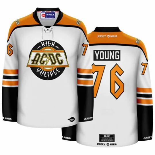 Discover AC-DC High Voltage Hockey Jersey