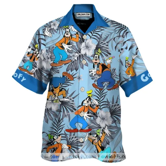 Discover Goofy Hawaiian Shirt Summer Hawaiian Shirt For Women Men Dn Goofy Fan Gifts