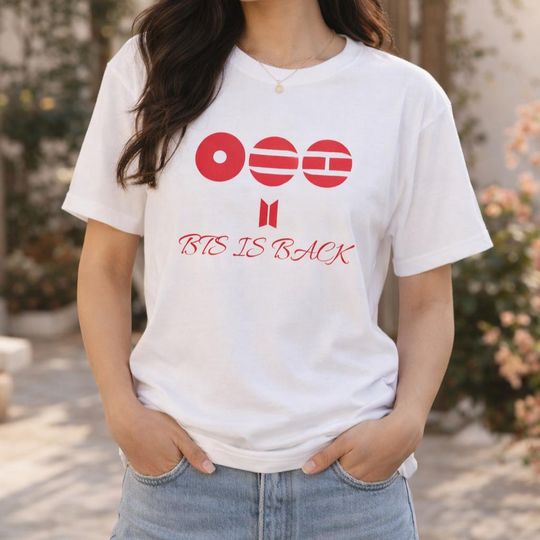 Discover World Tour 2026 Arirang inspired BTS T-shirt, BTS This Is Back Inspired T-shirt, concert shirt, kpop gifts, BTS gifts