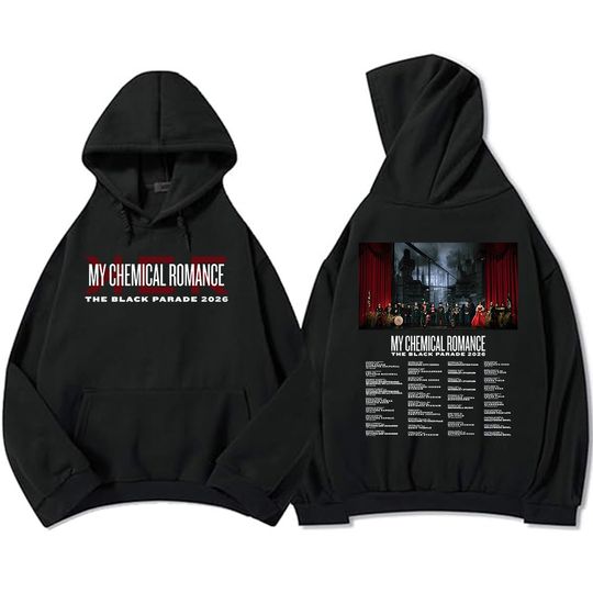 Discover THE BLACK PARADE 2026 Tour Hoodies