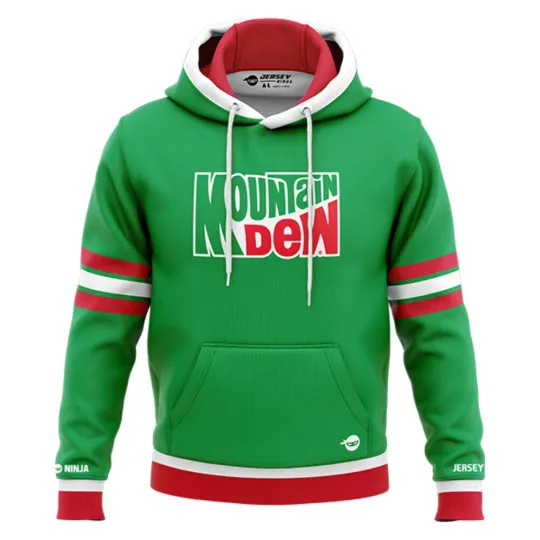 Discover Mountain Dew Heritage Green Performance Hoodie