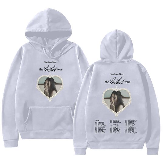 Discover Madison Beer The Locket Tour 2026 Hoodies