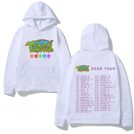 Discover living tombstone Punk Hoodie