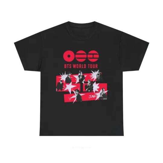 BTS World Tour 2026 T-Shirt, Comeback Tour Tee, Army Concert Outfit, Bangtan