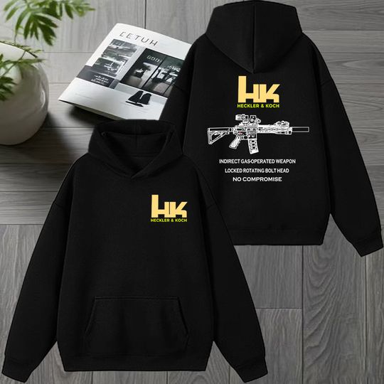 Discover 2026 New Heckler Koch HK Fashion M4 Gun Hoodie