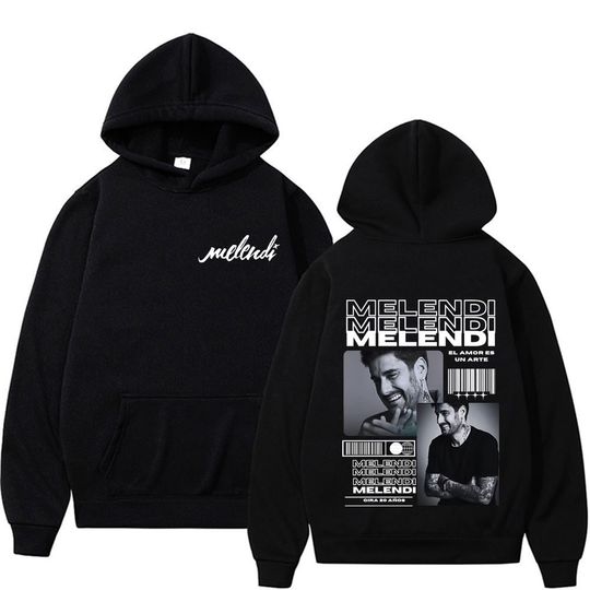 Discover Rapper Melendi Tour New Album Graphic Hoodie