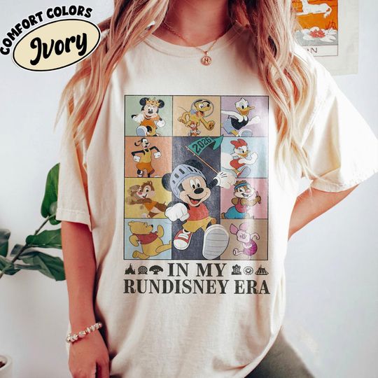 Discover Mickey & Friends Dopey Chip Dale RunDisney Shirt, In My runDisney Era, Run Disney Walt Disney World Marathon Weekend 2025, Disneyland Runner
