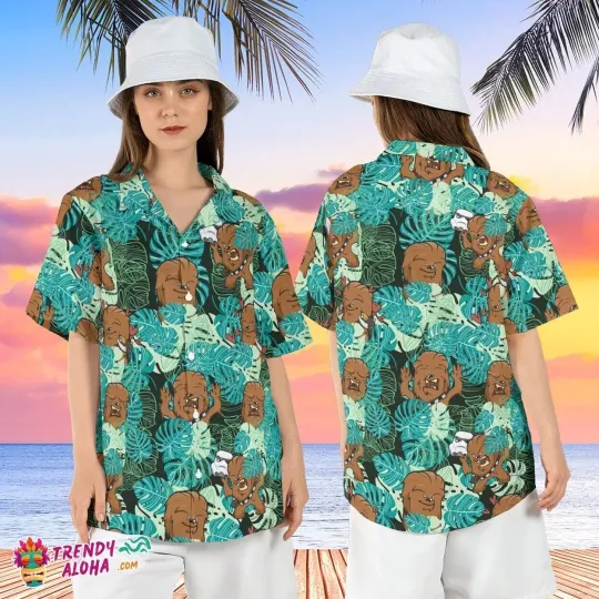 Discover Disney Chewbacca Tropical Star Wars Summer Beach Hawaiian Shirt For Family Trip