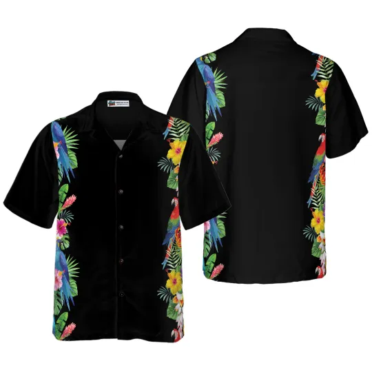 Discover Parrot Party Shirt For Men Hawaiian Shirt