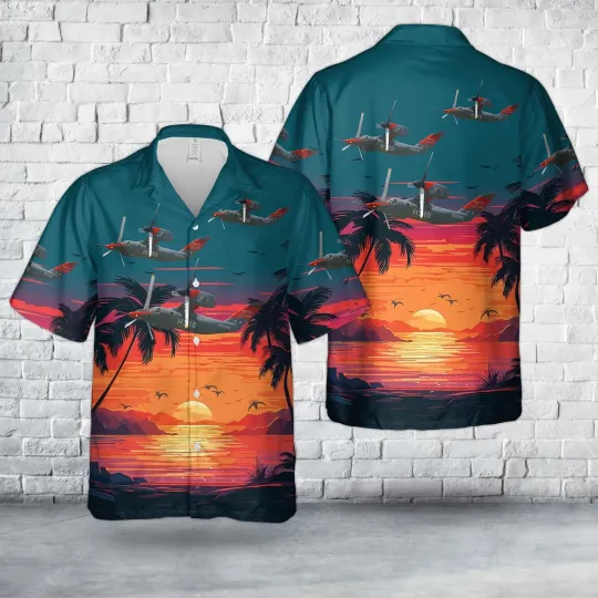 Discover Augusta Westland AW 609 Hawaiian Shirt