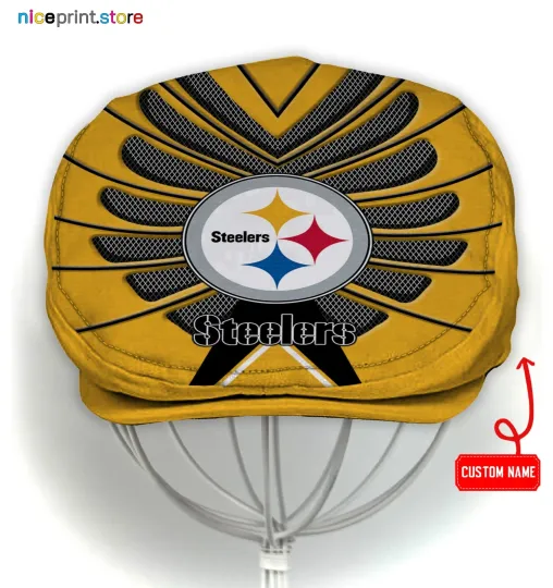 Discover Pitts*burgh  Team Steeler*s Jeff Cap Newsboy Cap Flat Golf Driving Hat for Men