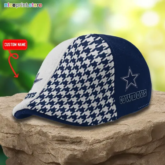 Discover Dallas Team Cowboys Ivy Cap Cowboys Newsboy Cap football Golf Cap football Flat Cap forMen
