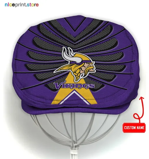 Discover Minne*sota Team Viking*s Jeff Cap Newsboy Cap Flat Golf Driving Hat for Men