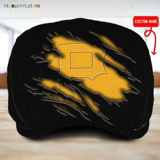 Discover Pitts*burg Team Pirate Jeff Cap Driving Cap Golf Cap Flat Cap