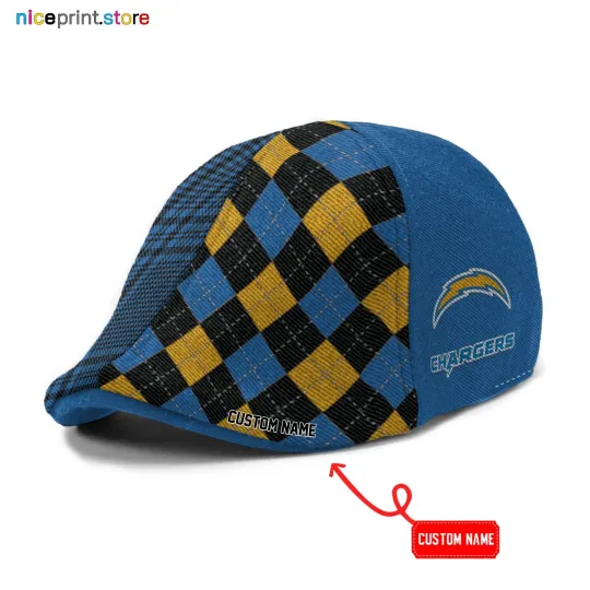 Discover Los Angeles Team Chargers Ivy Cap Chargers Newsboy Cap football Golf Cap football Flat Cap