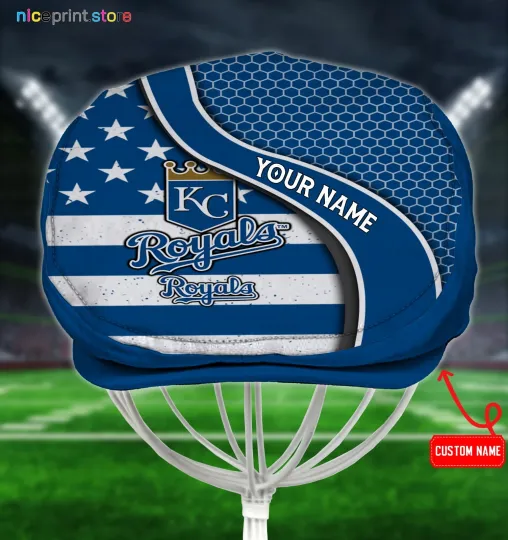 Discover Kansas City Baseball Team Royals Jeff Cap Driving Cap Flat Cap Golf Cap