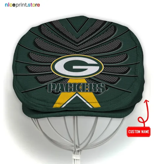 Discover Green*Bay Team Packer*s  Jeff Cap Newsboy Cap Flat Golf Driving Hat for Men