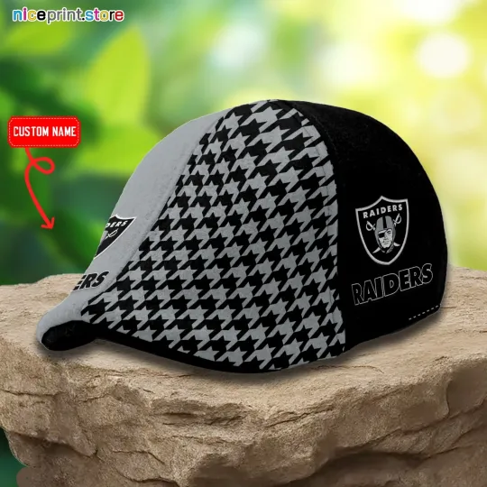 Discover Las Vegas Team Raiders Ivy Cap Raiders Newsboy Cap football Golf Cap football Flat Cap