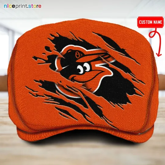Discover Baltimore Team Oriole*s Jeff Cap Custom Jeff Cap Driving Cap Golf Cap