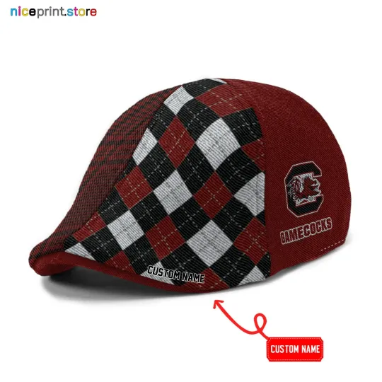 Discover South Carolina Team Gamecocks Ivy Cap Gamecocks Newsboy Cap Flat Cap