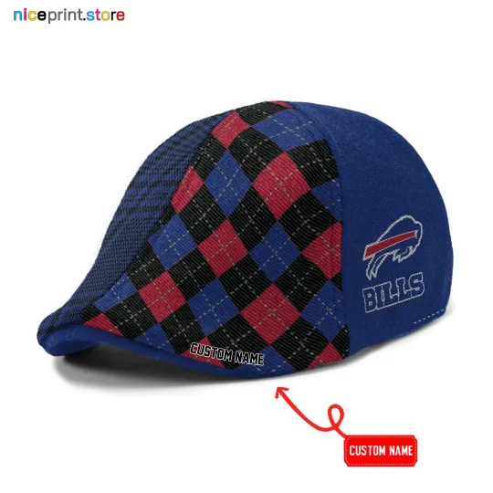 Discover Buffalo Team Bills Ivy Cap Bills Newsboy Cap football Golf Cap football Flat Cap for Men