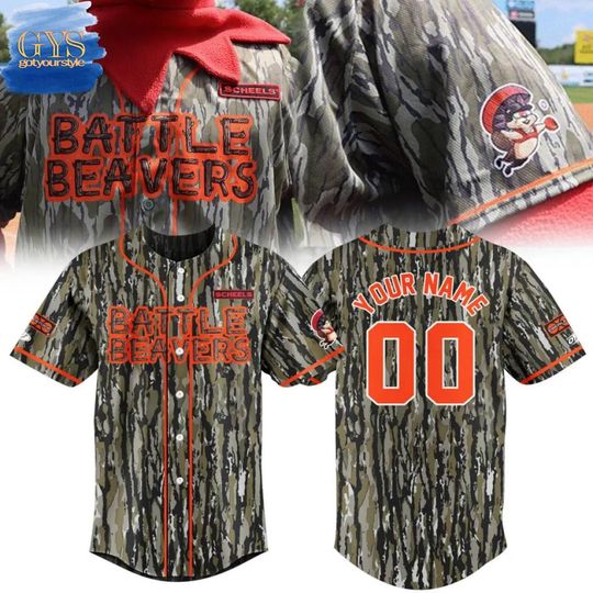 Boise Hawks Battle Beavers Limited Edition Baseball Jersey