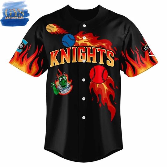 Charlotte Knights x Aly Levine Children’s Hospital Night Limited Edition Baseball Jersey
