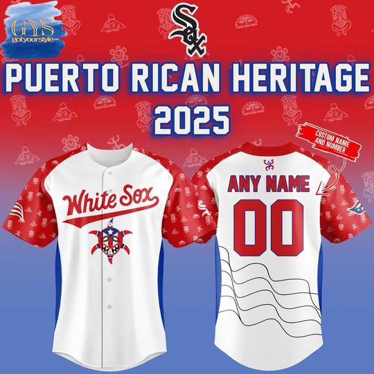 Discover Chicago White Sox Puerto Rican Heritage Limited Edition Baseball Jersey
