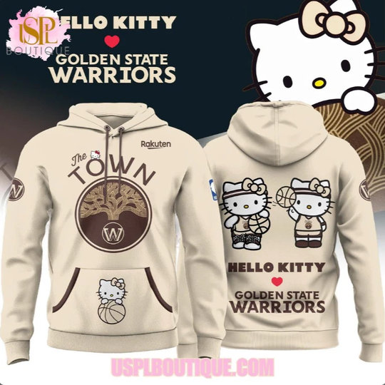 Golden State x Hello Kitty Night The Town 2026 Hoodie 3D Gift For Valentine