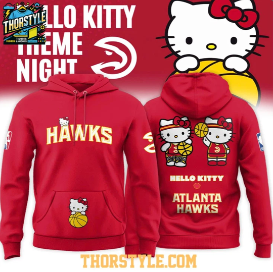 Atlanta x Hello Kitty Night 2026 Hoodie 3D Gift For Valentine
