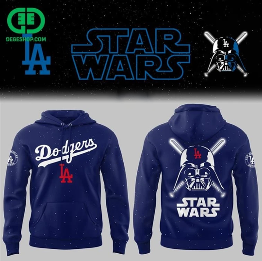 Dodgers Star Wars Hoodie 3D Gift For Valentine