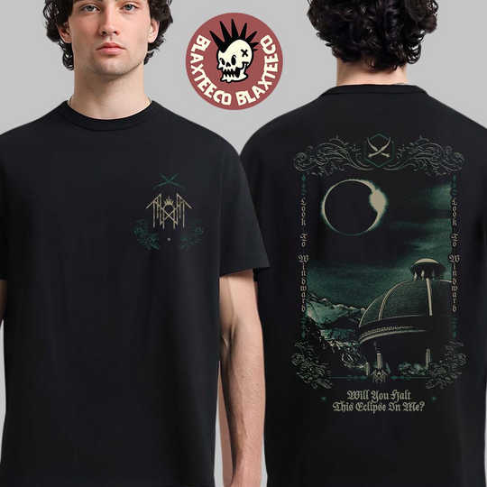 Discover Sleep Token X Merch Jungle Exclusive Even In Arcadia Look To Windward Eclipse Two Sided T-Shirt