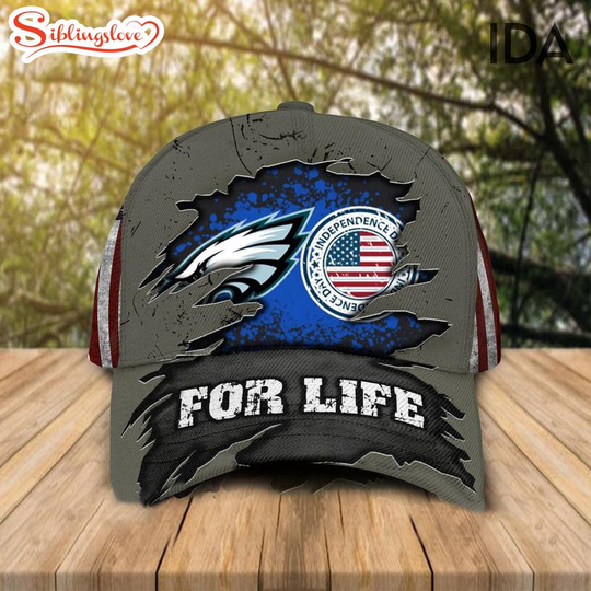 Discover Philadelphia Eagles Independence Day For Life Baseball Cap