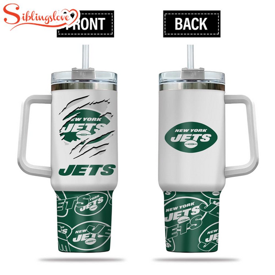Discover New York Jets Amazing Logo Team football Tumbler 40Oz