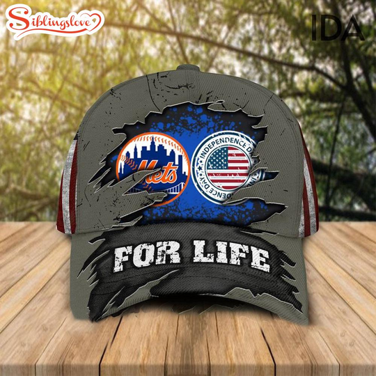 Discover New York Mets Independence Day For Life Baseball Cap