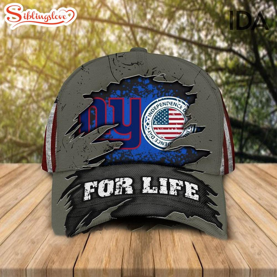 Discover New York Giants Independence Day For Life Baseball Cap