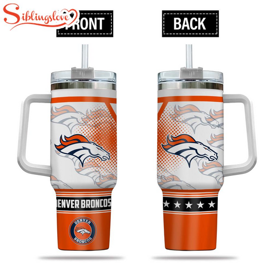 Denver Broncos Amazing Desig football Tumbler 40Oz
